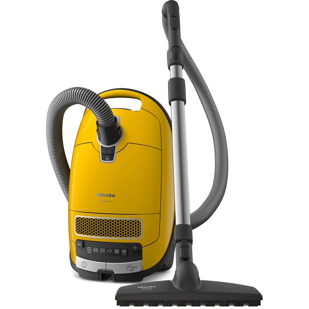 Miele Complete C3 Calima Curry Yellow Miele Complete Canister Vacuum