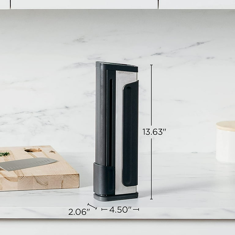 Ninja Foodi NeverDull System Chef Knife & Sharpener, Premium German Stainless Steel, Black Ninja Foodi NeverDull System Chef Knife & Sharpener, Premium German Stainless Steel, Black