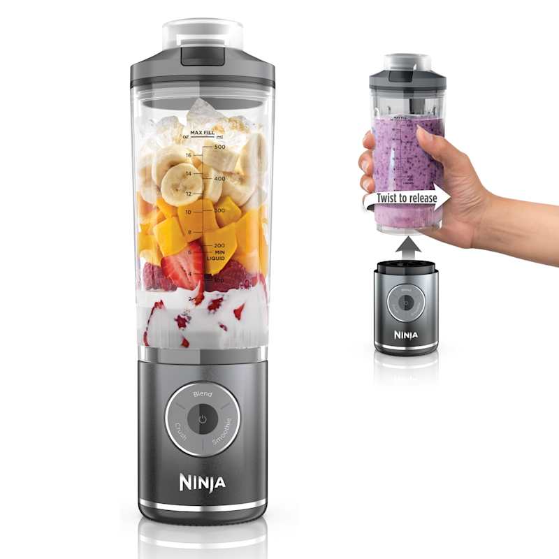 Ninja Blast™ Max Cordless Portable Blender Cool Grey Ninja Blast™ Max Cordless Portable Blender Cool Grey
