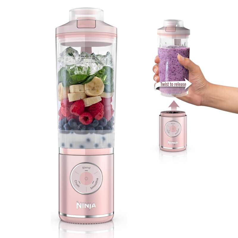 Ninja Blast™ Max Cordless Portable Blender Dusty Pink Ninja Blast™ Max Cordless Portable Blender Dusty Pink