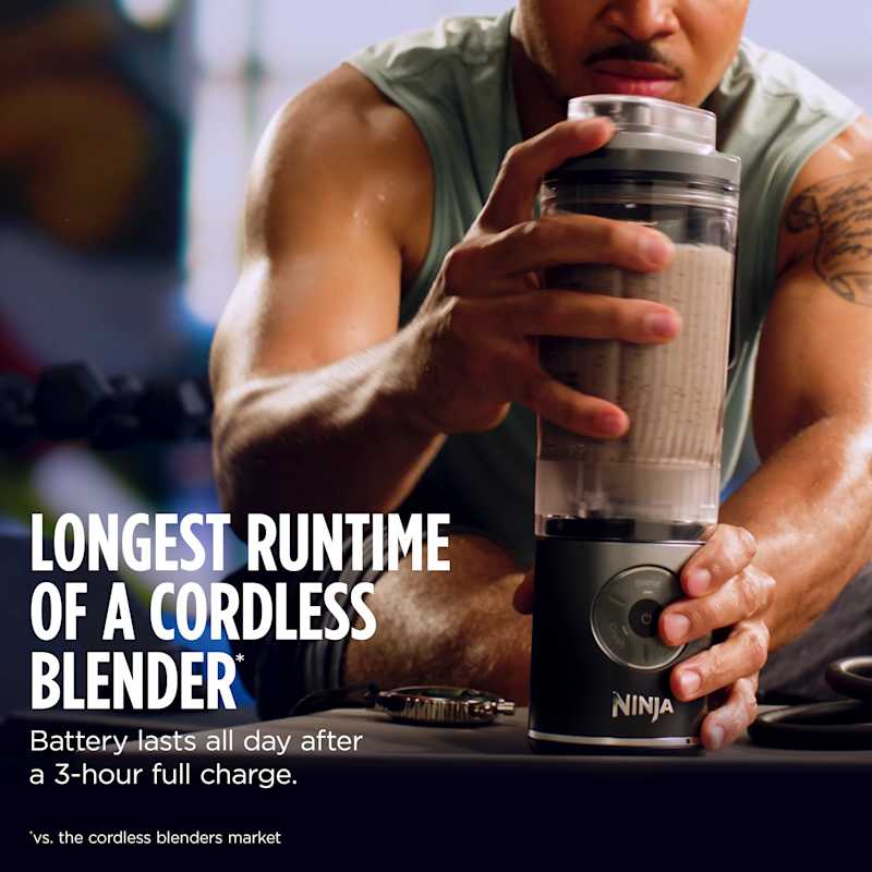 Ninja Blast™ Max Cordless Portable Blender Dusty Pink Ninja Blast™ Max Cordless Portable Blender Dusty Pink