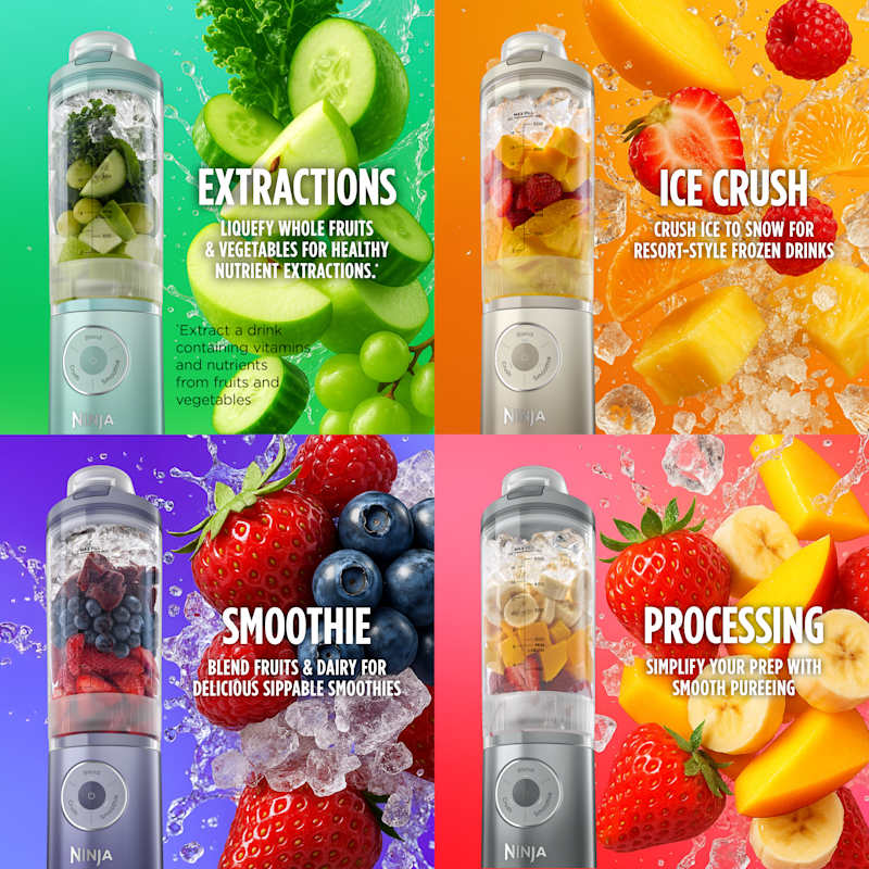 Ninja Blast™ Max Cordless Portable Blender Lavender BC251LD Ninja Blast™ Max Cordless Portable Blender Lavender BC251LD