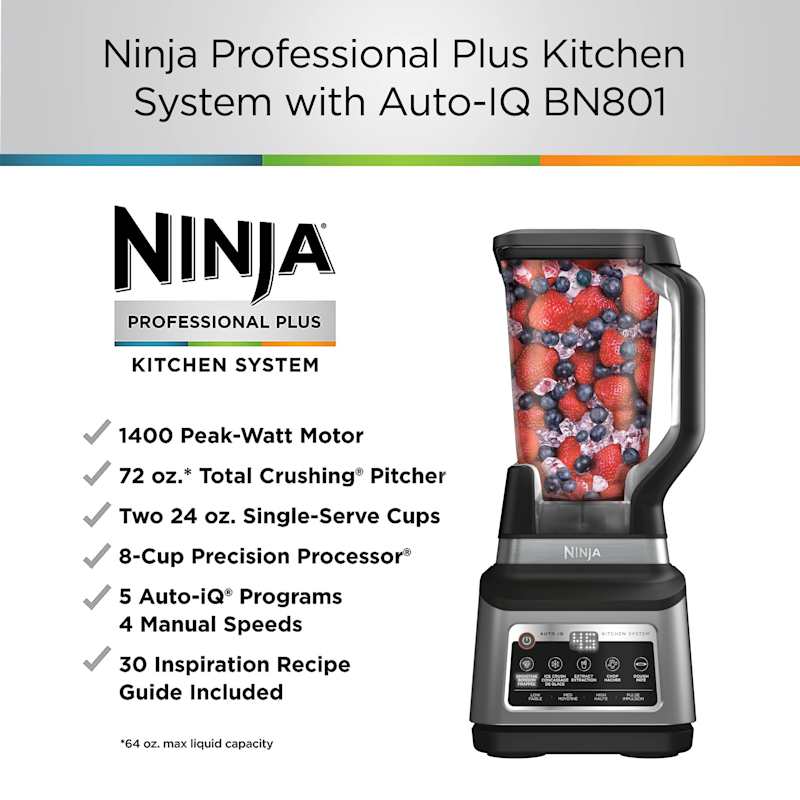 Ninja® Professional Plus Kitchen System with Auto-iQ® Ninja® Professional Plus Kitchen System with Auto-iQ®