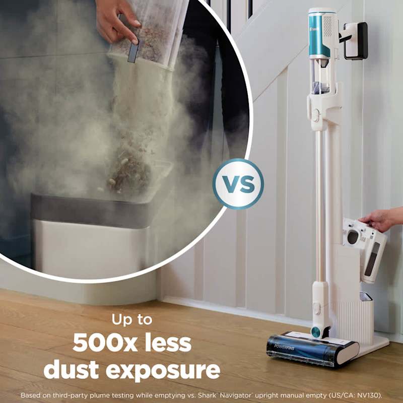 Shark® Clean & Empty Cordless Stick Vacuum & Auto-Empty System Shark® Clean & Empty Cordless Stick Vacuum & Auto-Empty System