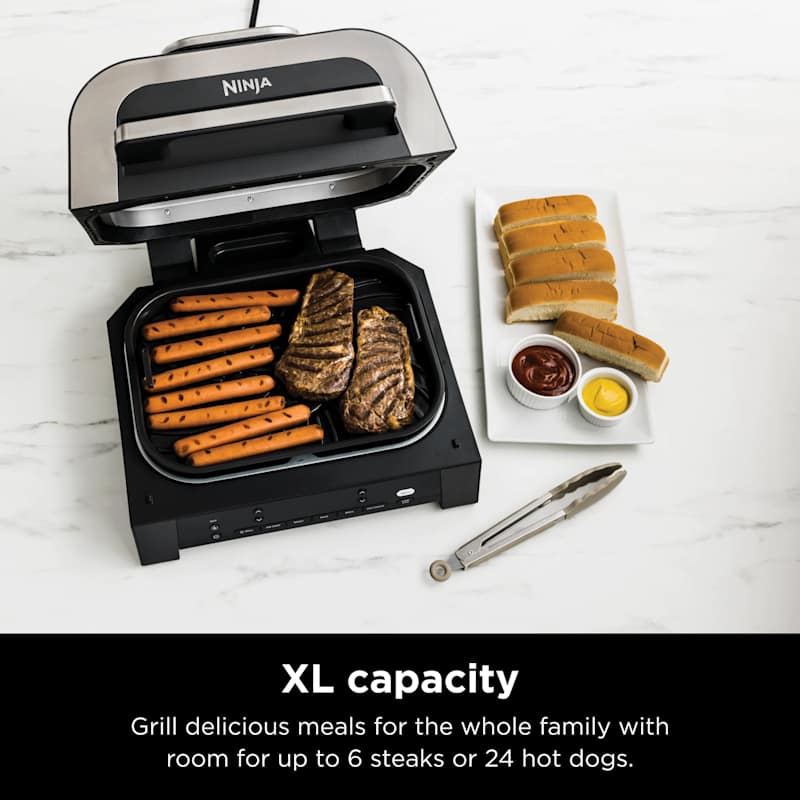 Ninja® Foodi® Smart XL 6-in-1 Indoor Grill & Air Fryer with Built in Thermometer Ninja® Foodi® Smart XL 6-in-1 Indoor Grill & Air Fryer with Built in Thermometer