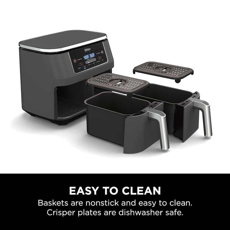 Ninja® Foodi® 6-in-1 8-qt. 2-Basket Air Fryer with DualZone™ Technology Ninja® Foodi® 6-in-1 8-qt. 2-Basket Air Fryer with DualZone™ Technology