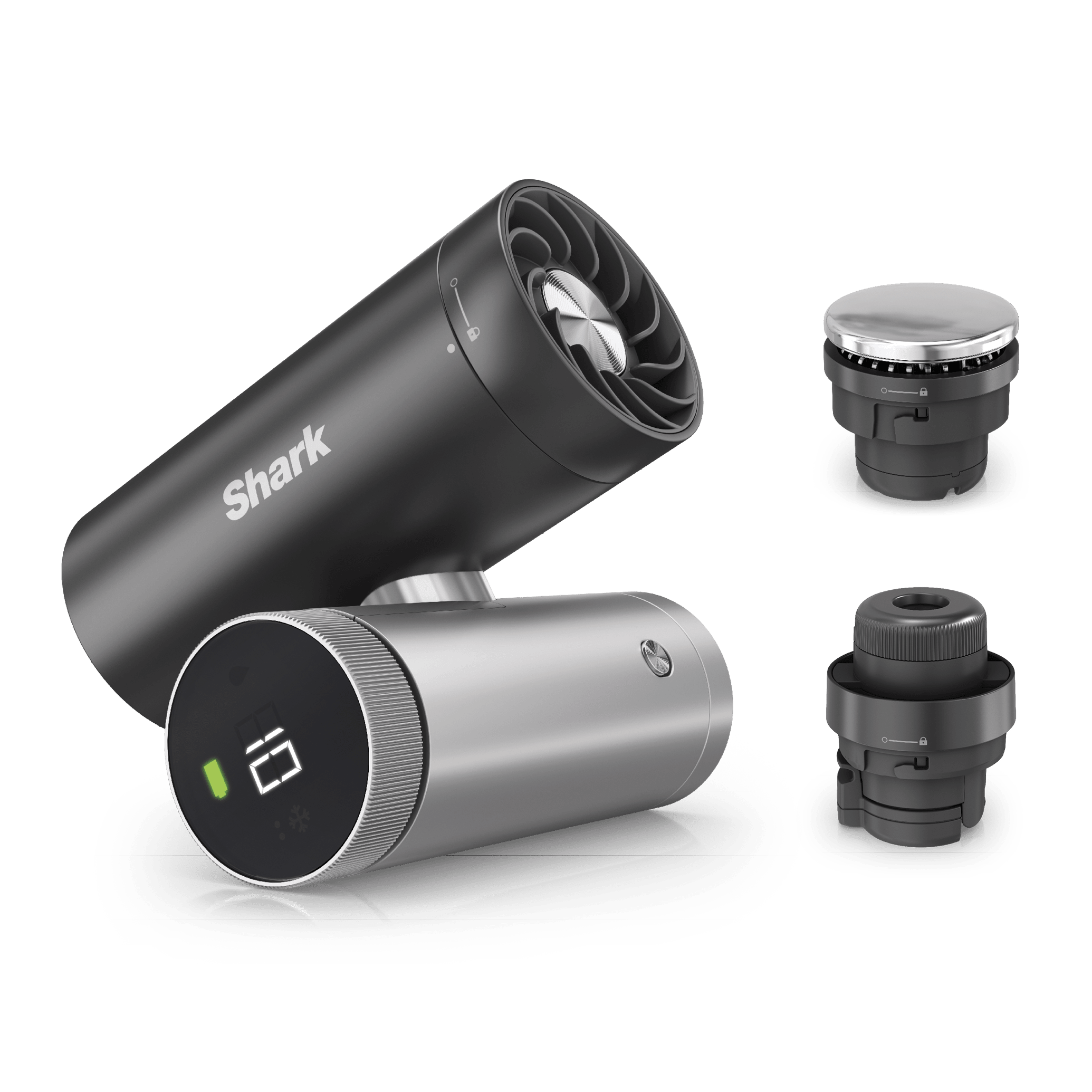 Shark® ChillPill™ 3-in-1 Personal Cooling System, Carbon Shark® ChillPill™ 3-in-1 Personal Cooling System, Carbon