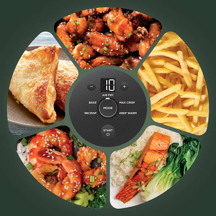 Ninja Crispi® 5-in-1 Portable Glass Air Fryer Cooking System Ninja Crispi® 5-in-1 Portable Glass Air Fryer Cooking System