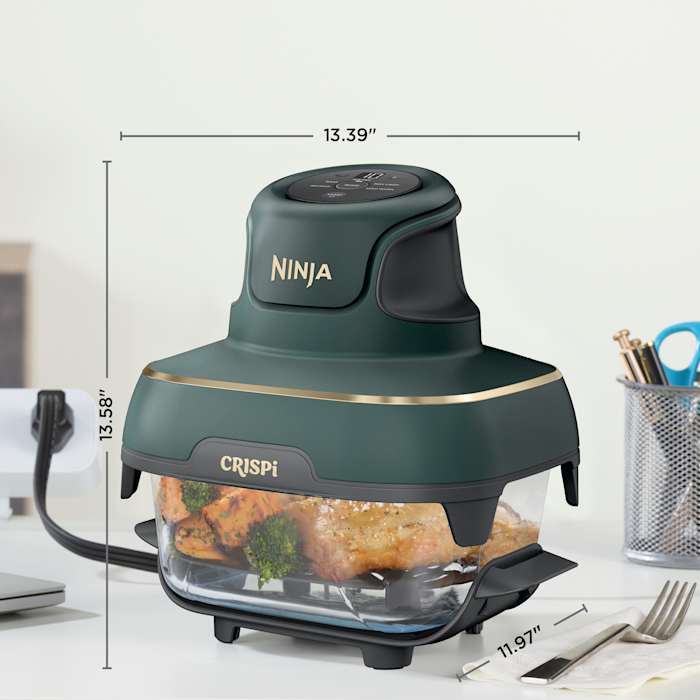 Ninja Crispi® 5-in-1 Portable Glass Air Fryer Cooking System Ninja Crispi® 5-in-1 Portable Glass Air Fryer Cooking System