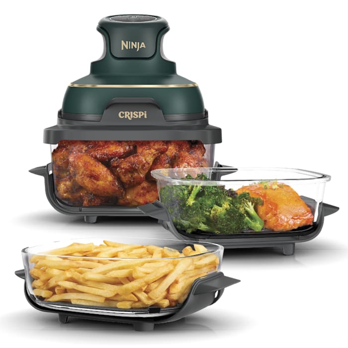 Ninja Crispi® 5-in-1 Portable Glass Air Fryer Cooking System Ninja Crispi® 5-in-1 Portable Glass Air Fryer Cooking System