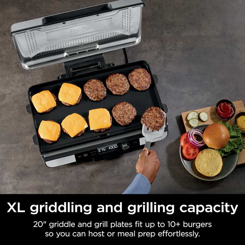 Ninja Sizzle™ Pro XL Indoor Griddle and Grill GX101 Ninja Sizzle™ Pro XL Indoor Griddle and Grill GX101