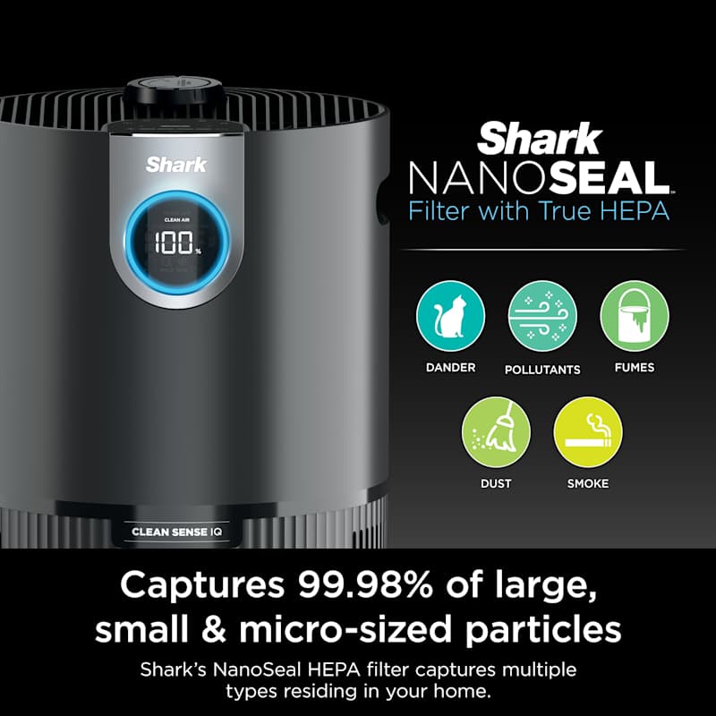 Shark Clean Sense Air Purifier MAX with Odor Neutralizer Technology Shark Clean Sense Air Purifier MAX with Odor Neutralizer Technology