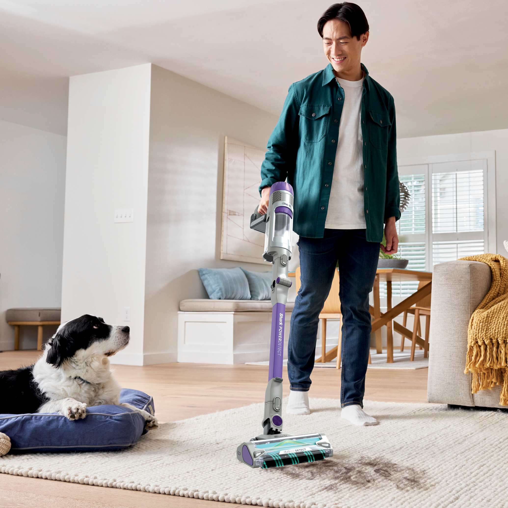 Shark PowerDetect Cordless Stick Vacuum with Intelligent Dirt Detection Technology Shark PowerDetect Cordless Stick Vacuum with Intelligent Dirt Detection Technology
