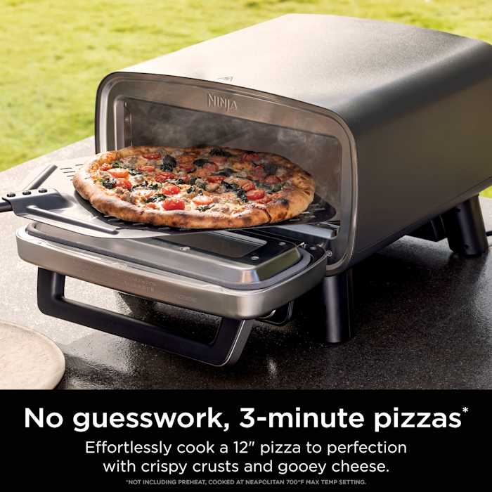 Ninja Artisan™ 5-in-1 Portable Electric Pizza & Outdoor Oven Ninja Artisan™ 5-in-1 Portable Electric Pizza & Outdoor Oven