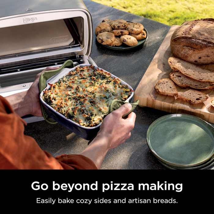 Ninja Artisan™ 5-in-1 Portable Electric Pizza & Outdoor Oven Ninja Artisan™ 5-in-1 Portable Electric Pizza & Outdoor Oven