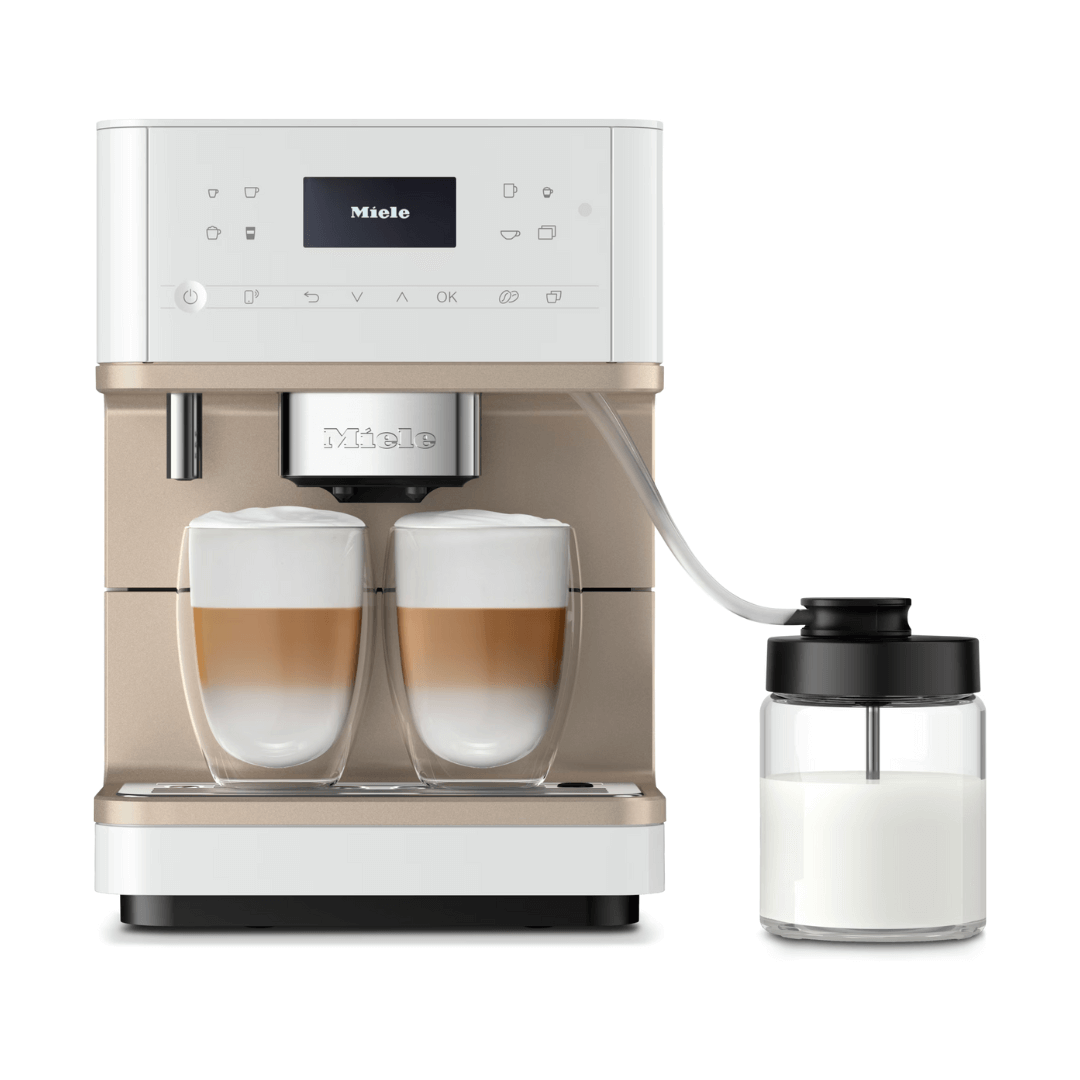 Miele CM 6360 MilkPerfection, Lotus White - Coffee Machine Miele CM 6360 MilkPerfection, Lotus White - Coffee Machine