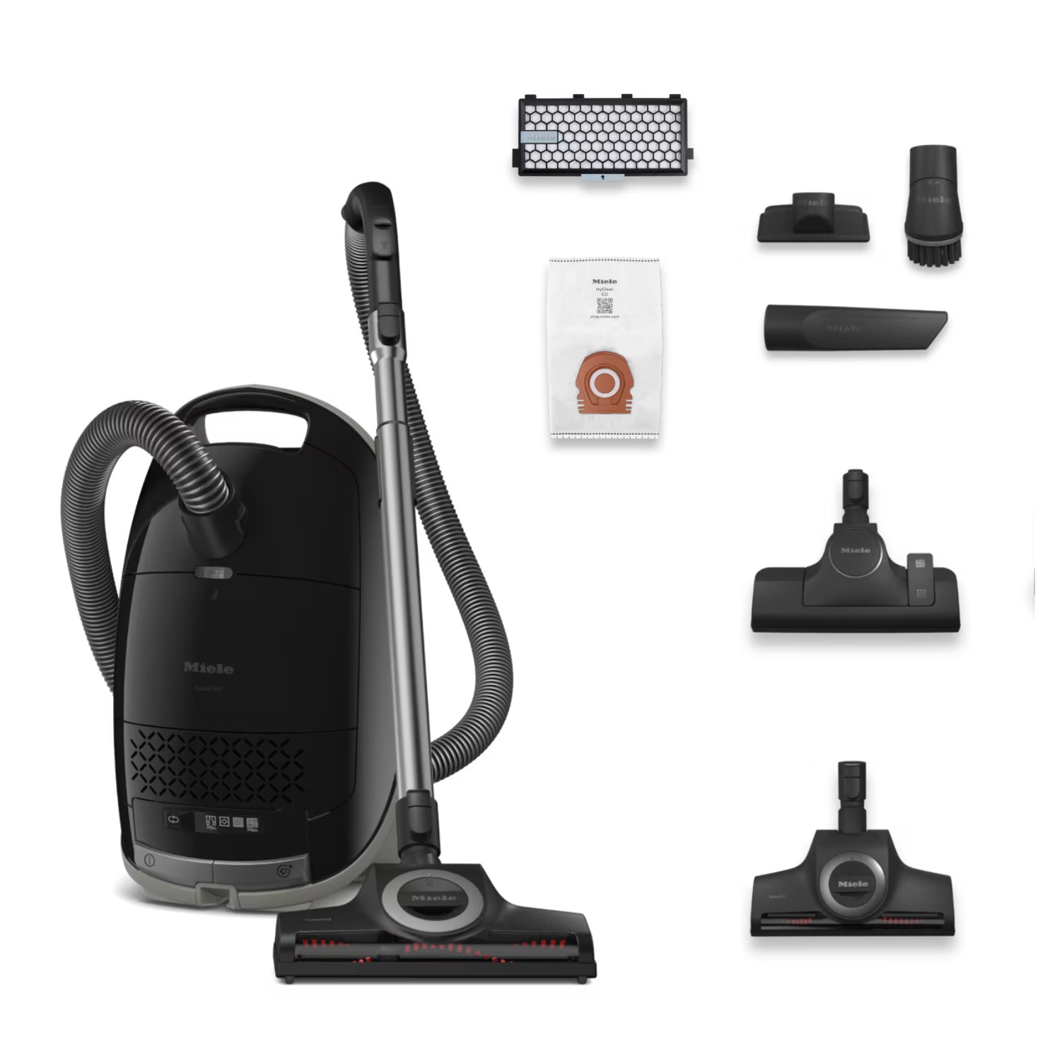Miele Guard M1 Cat & Dog, Obsidian Black - Canister Vacuum Miele Guard M1 Cat & Dog, Obsidian Black - Canister Vacuum