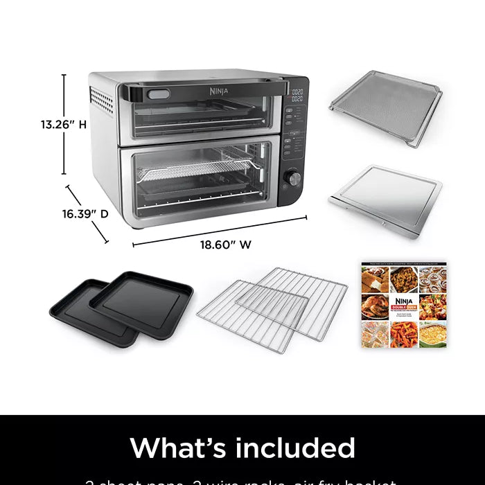 Ninja 12-in-1 Double Oven with FlexDoor Ninja 12-in-1 Double Oven with FlexDoor