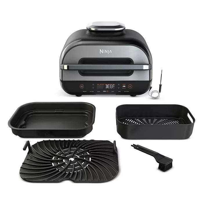 Ninja Foodi Smart XL 6 in 1 Indoor Grill with Air Fryer, Roast, Bake, Dehydrate, Broil, and Smart Cook System Ninja Foodi Smart XL 6 in 1 Indoor Grill with Air Fryer, Roast, Bake, Dehydrate, Broil, and Smart Cook System