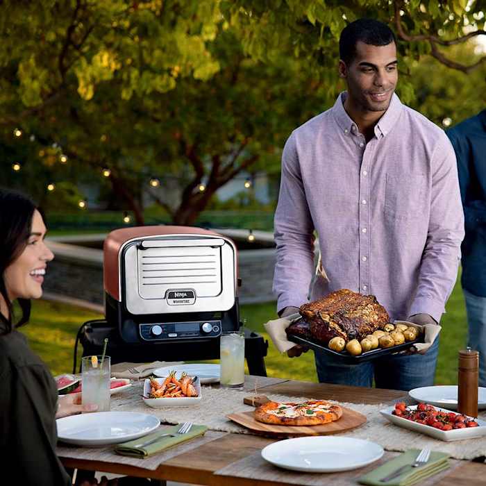 Ninja Woodfire 8-in-1 Outdoor Electric Oven with Pizza Peel Ninja Woodfire 8-in-1 Outdoor Electric Oven with Pizza Peel