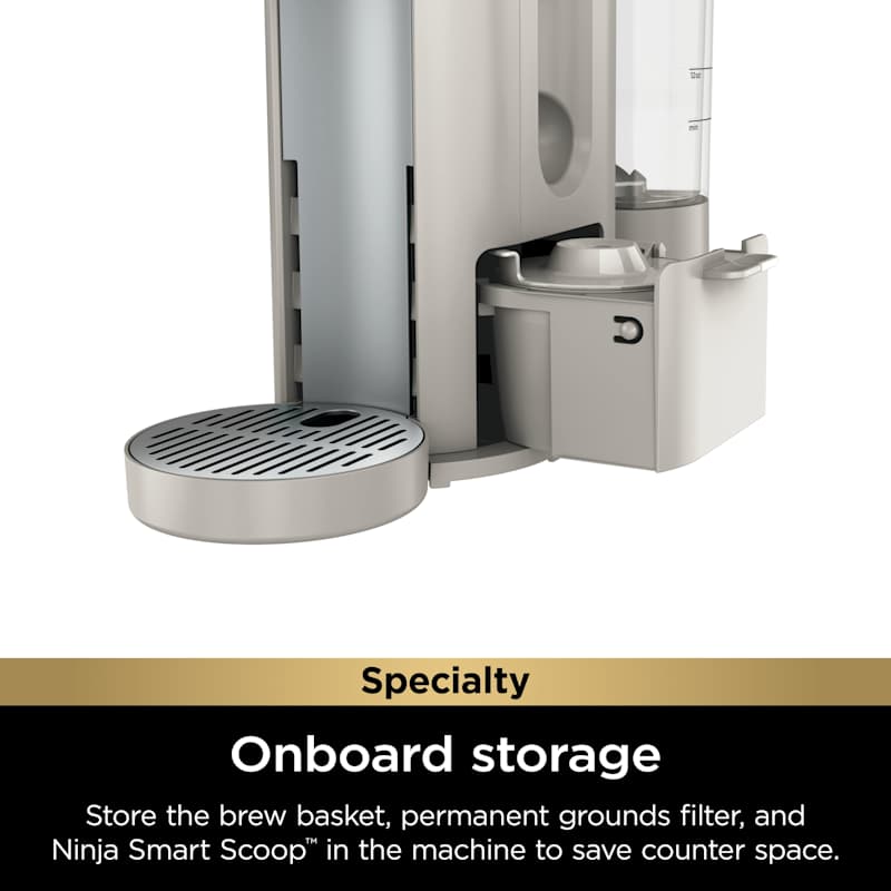 Ninja® Single-Serve Pods & Grounds Specialty Coffee Maker Stone Ninja® Single-Serve Pods & Grounds Specialty Coffee Maker Stone
