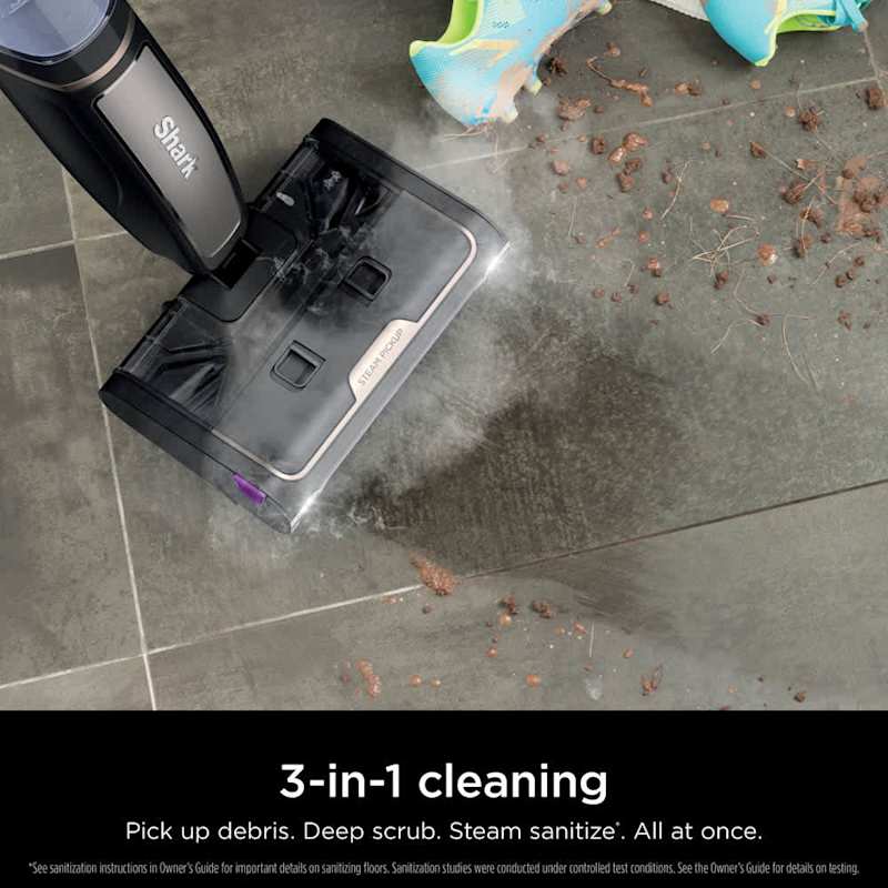 Shark® Steam Pickup™ 3-in-1 Hard Floor Cleaner Steam Mops - Shark Shark® Steam Pickup™ 3-in-1 Hard Floor Cleaner Steam Mops - Shark