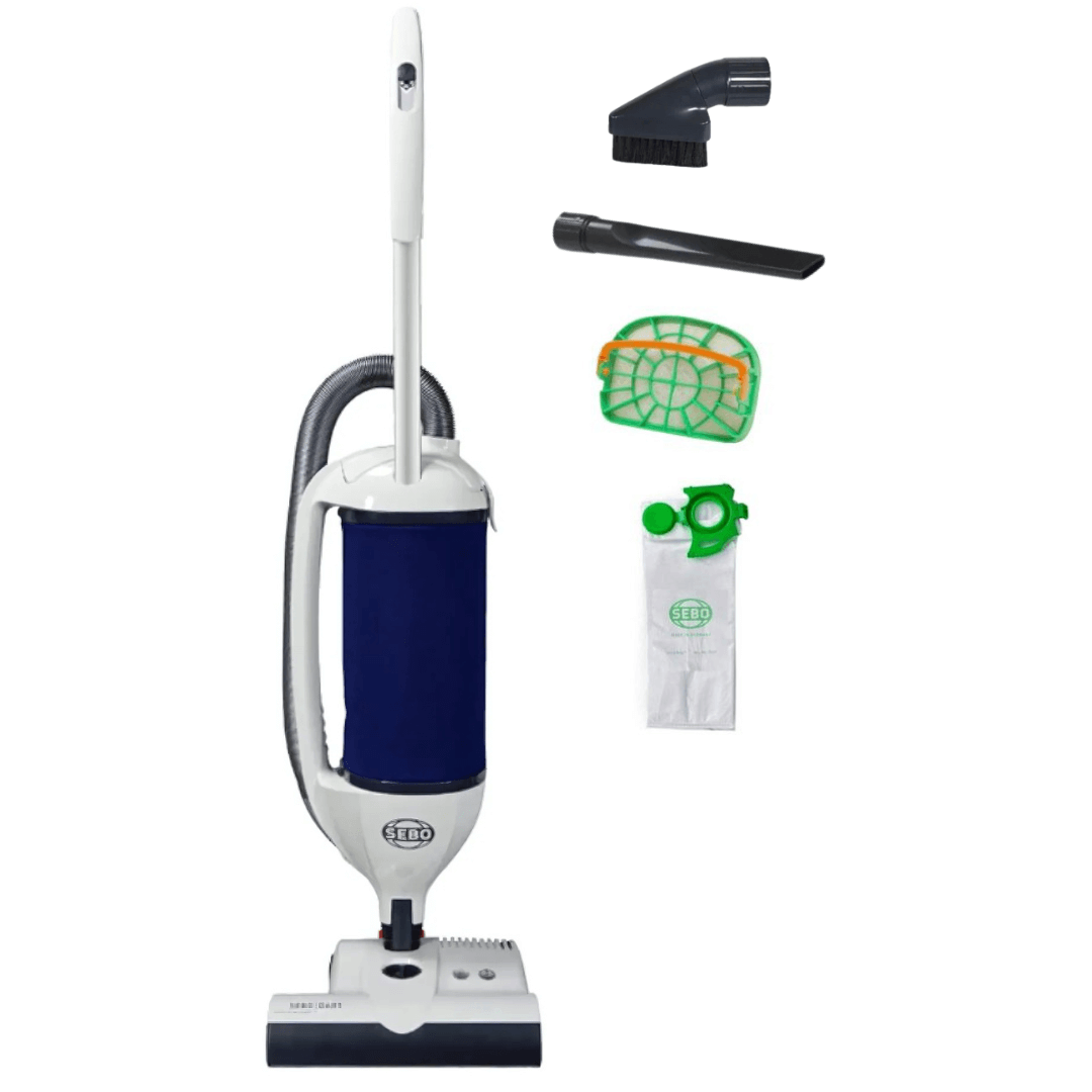 SEBO Dart, White - Upright Vacuum SEBO Dart, White - Upright Vacuum