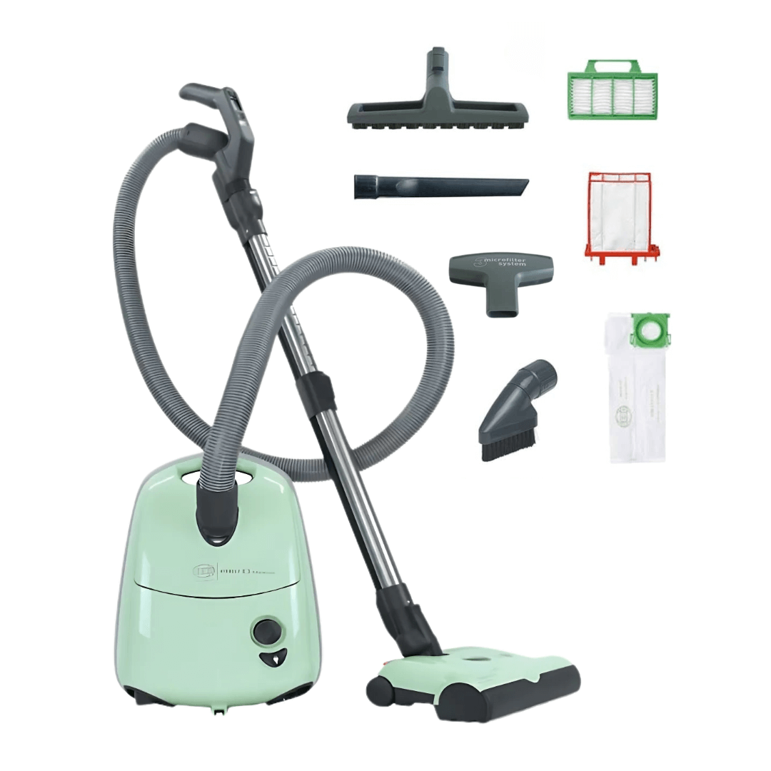 SEBO AirBelt E3 Premium, Pastel Mint - Canister Vacuum SEBO AirBelt E3 Premium, Pastel Mint - Canister Vacuum