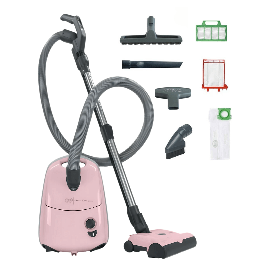 SEBO AirBelt E3 Premium, Pastel Pink - Canister Vacuum SEBO AirBelt E3 Premium, Pastel Pink - Canister Vacuum