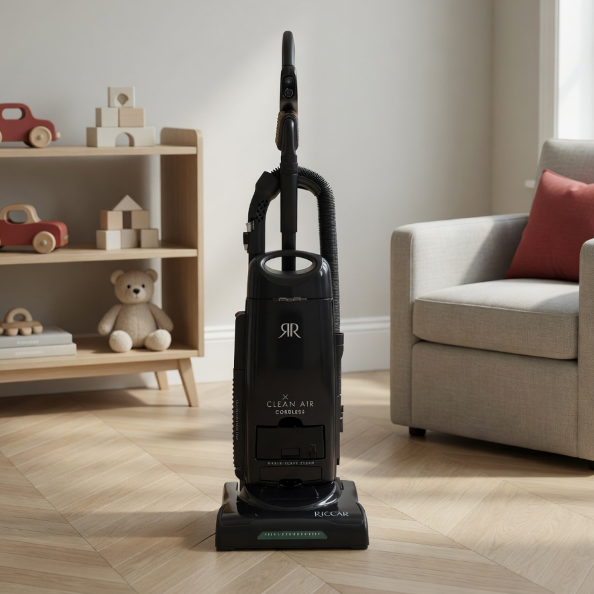 Riccar R27CV Clean Air Cordless Upright Vacuum Riccar R27CV Clean Air Cordless Upright Vacuum