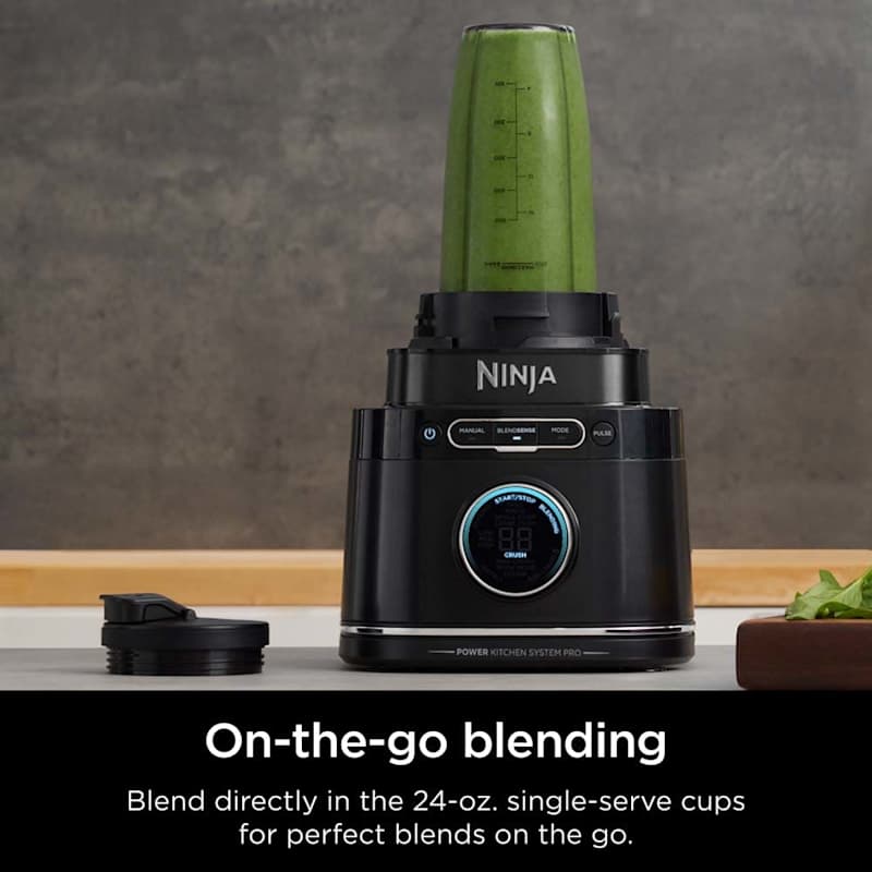 Ninja Detect™ Kitchen System Power Blender Plus Processor Pro with BlendSense™ Technology Ninja Detect™ Kitchen System Power Blender Plus Processor Pro with BlendSense™ Technology
