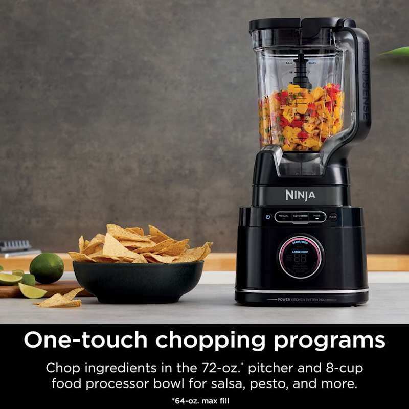 Ninja Detect™ Kitchen System Power Blender Plus Processor Pro with BlendSense™ Technology Ninja Detect™ Kitchen System Power Blender Plus Processor Pro with BlendSense™ Technology