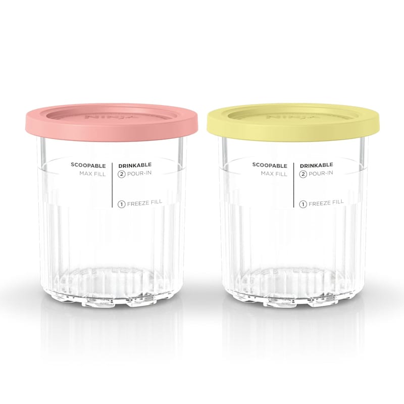 Ninja® CREAMi® XL tubs 2 Pack, Compatible with NC500 Series CREAMi® Ice Cream Makers Ninja® CREAMi® XL tubs 2 Pack, Compatible with NC500 Series CREAMi® Ice Cream Makers