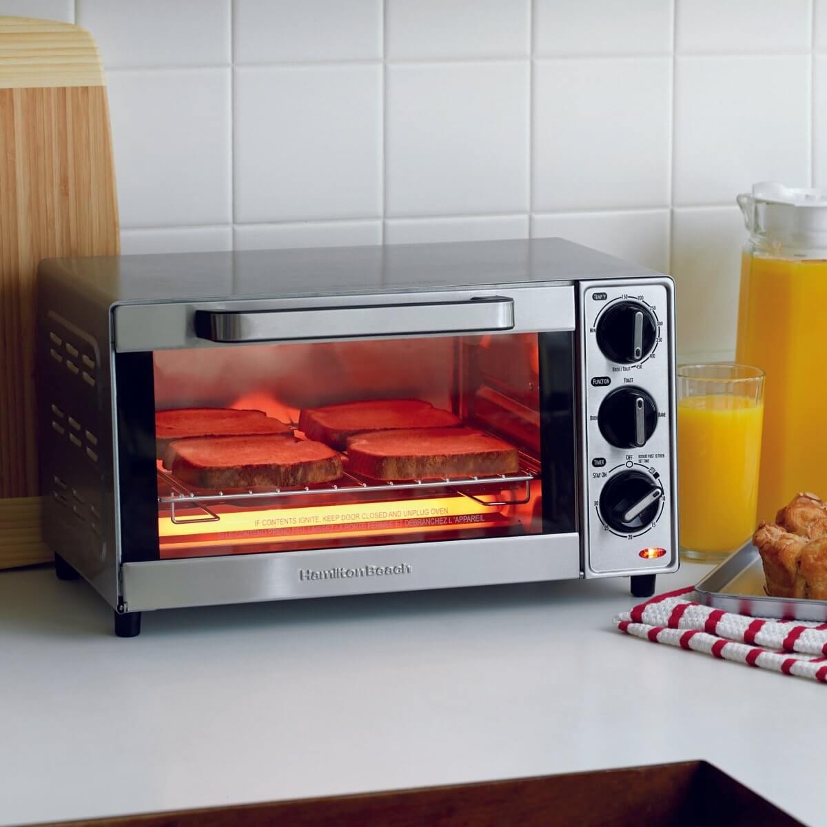 Hamilton Beach 4 Slice Toaster Oven Hamilton Beach 4 Slice Toaster Oven