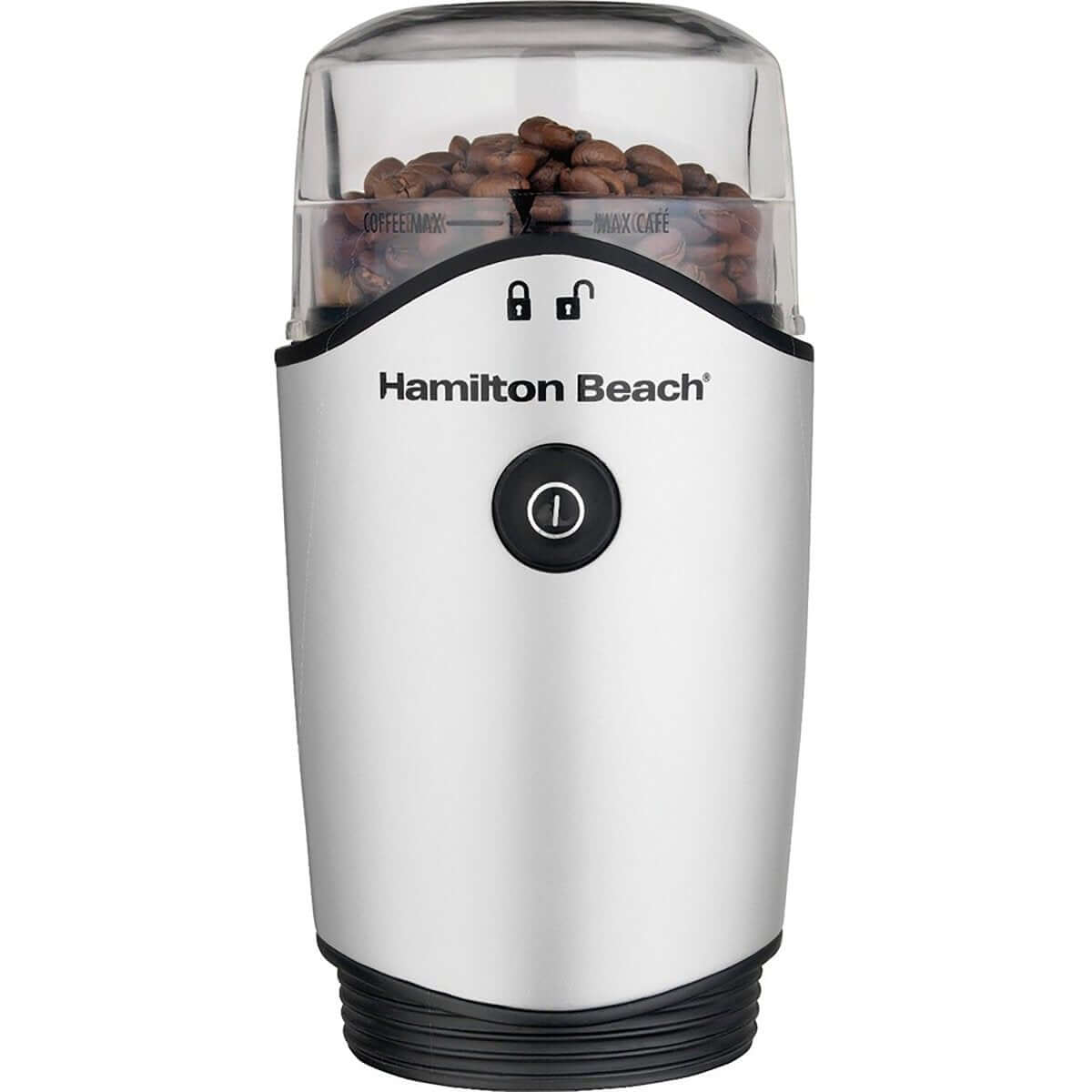 Hamilton Beach Coffee Grinder, Silver Hamilton Beach Coffee Grinder, Silver