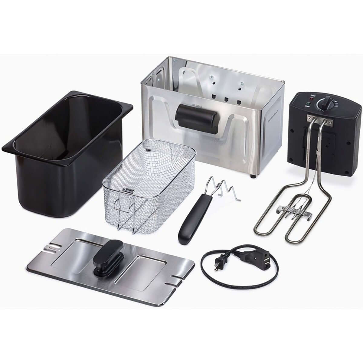 Hamilton Beach Deep Fryer, 3 Liter/12 Cup Oil Capacity, 8 Cup Food Capacity Hamilton Beach Deep Fryer, 3 Liter/12 Cup Oil Capacity, 8 Cup Food Capacity