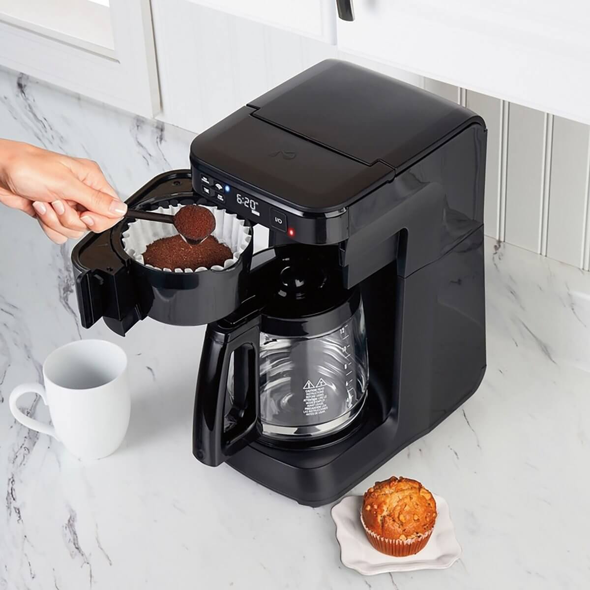 Hamilton Beach Smart 12 Cup Coffee Maker - Works with Alexa Hamilton Beach Smart 12 Cup Coffee Maker - Works with Alexa