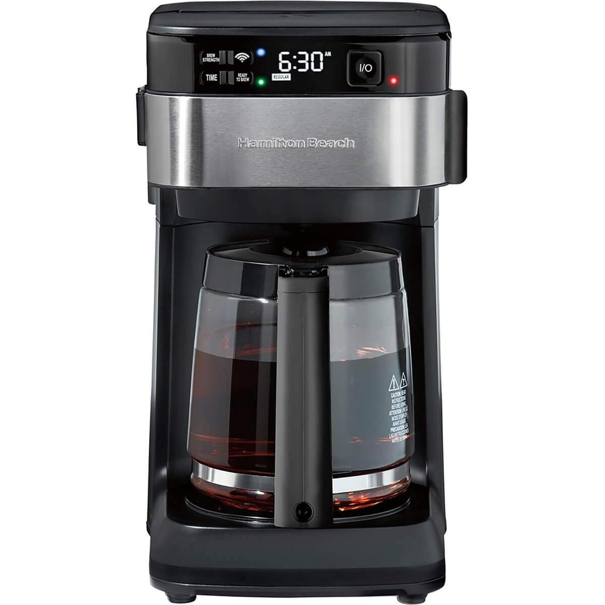 Hamilton Beach Smart 12 Cup Coffee Maker - Works with Alexa Hamilton Beach Smart 12 Cup Coffee Maker - Works with Alexa
