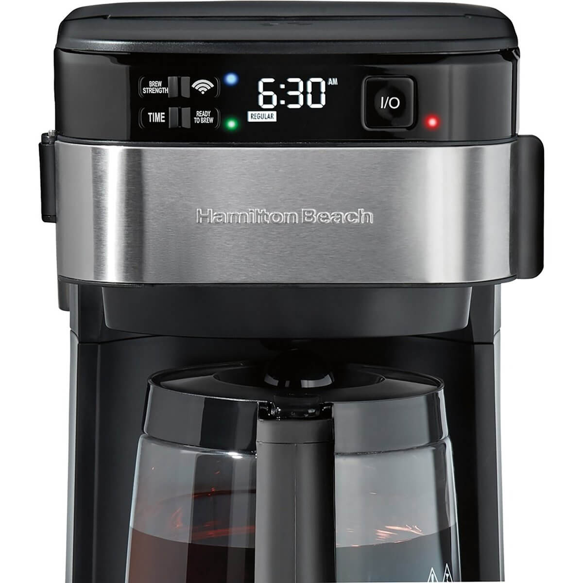 Hamilton Beach Smart 12 Cup Coffee Maker - Works with Alexa Hamilton Beach Smart 12 Cup Coffee Maker - Works with Alexa