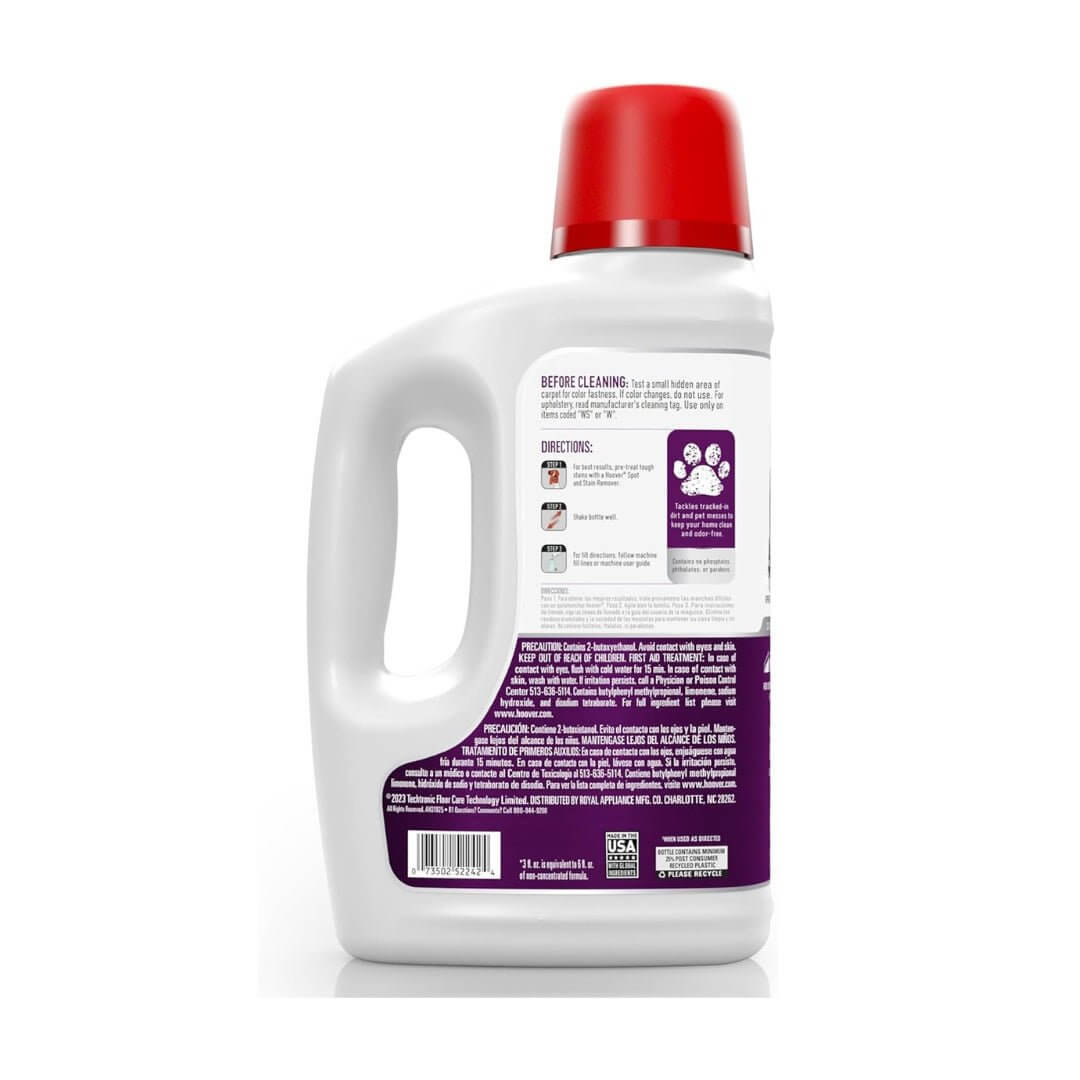 Hoover Paws & Claws Carpet Cleaning Solution 64 oz. Hoover Paws & Claws Carpet Cleaning Solution 64 oz.