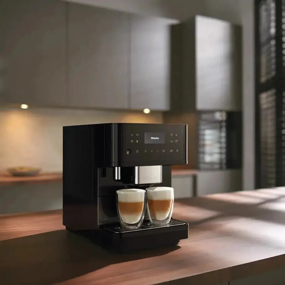Miele CM 6160 MilkPerfection, Obsidian Black - Coffee Machine Miele CM 6160 MilkPerfection, Obsidian Black - Coffee Machine