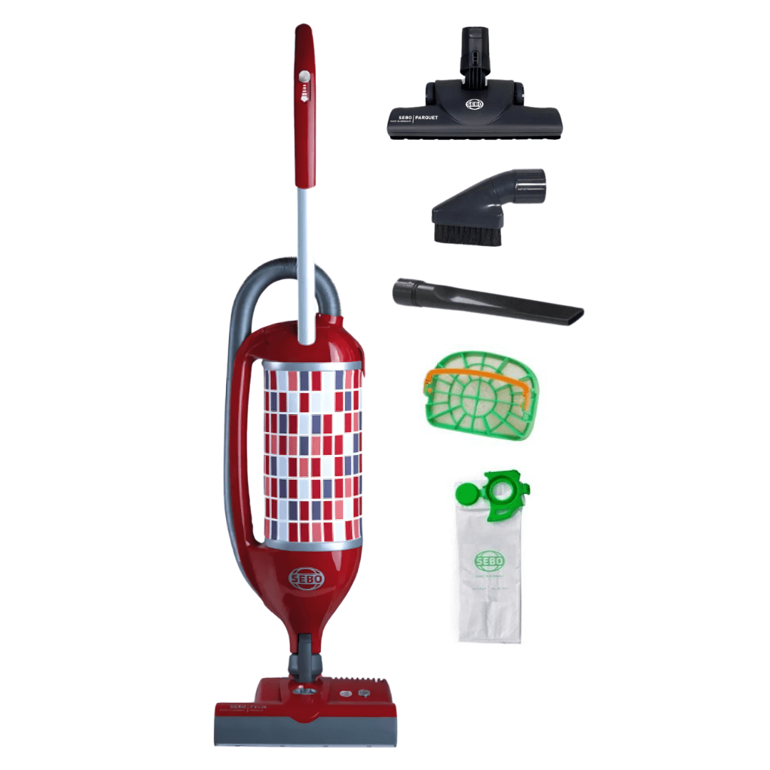 SEBO Felix 1 Premium, Rosso (Red) - Upright Vacuum SEBO Felix 1 Premium, Rosso (Red) - Upright Vacuum