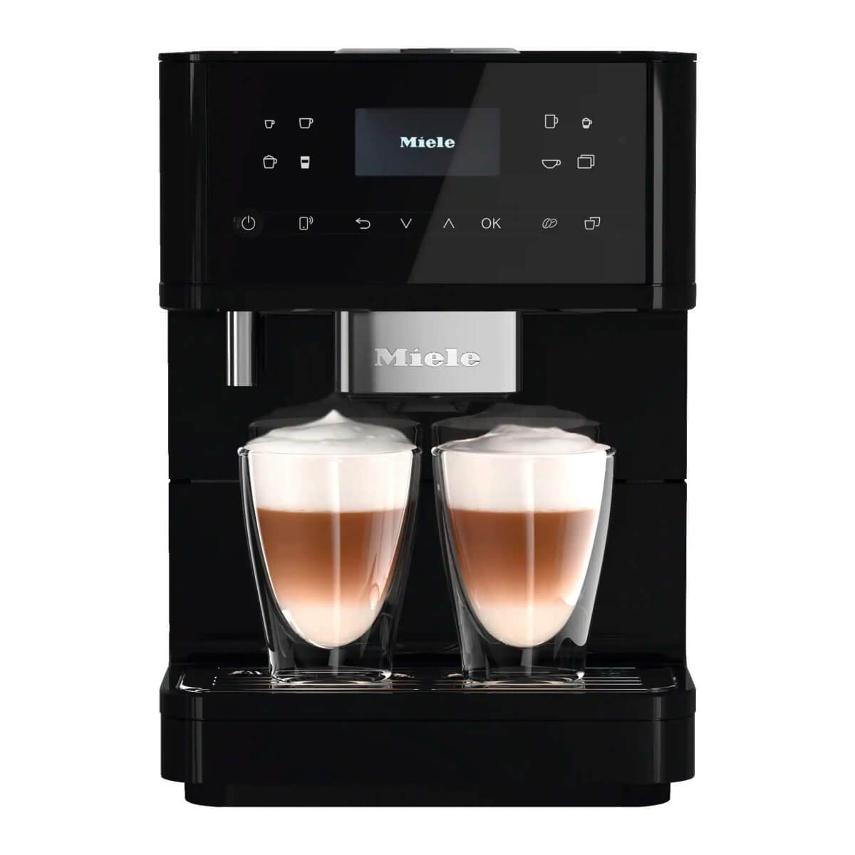 Miele CM 6160 MilkPerfection, Obsidian Black - Coffee Machine Miele CM 6160 MilkPerfection, Obsidian Black - Coffee Machine