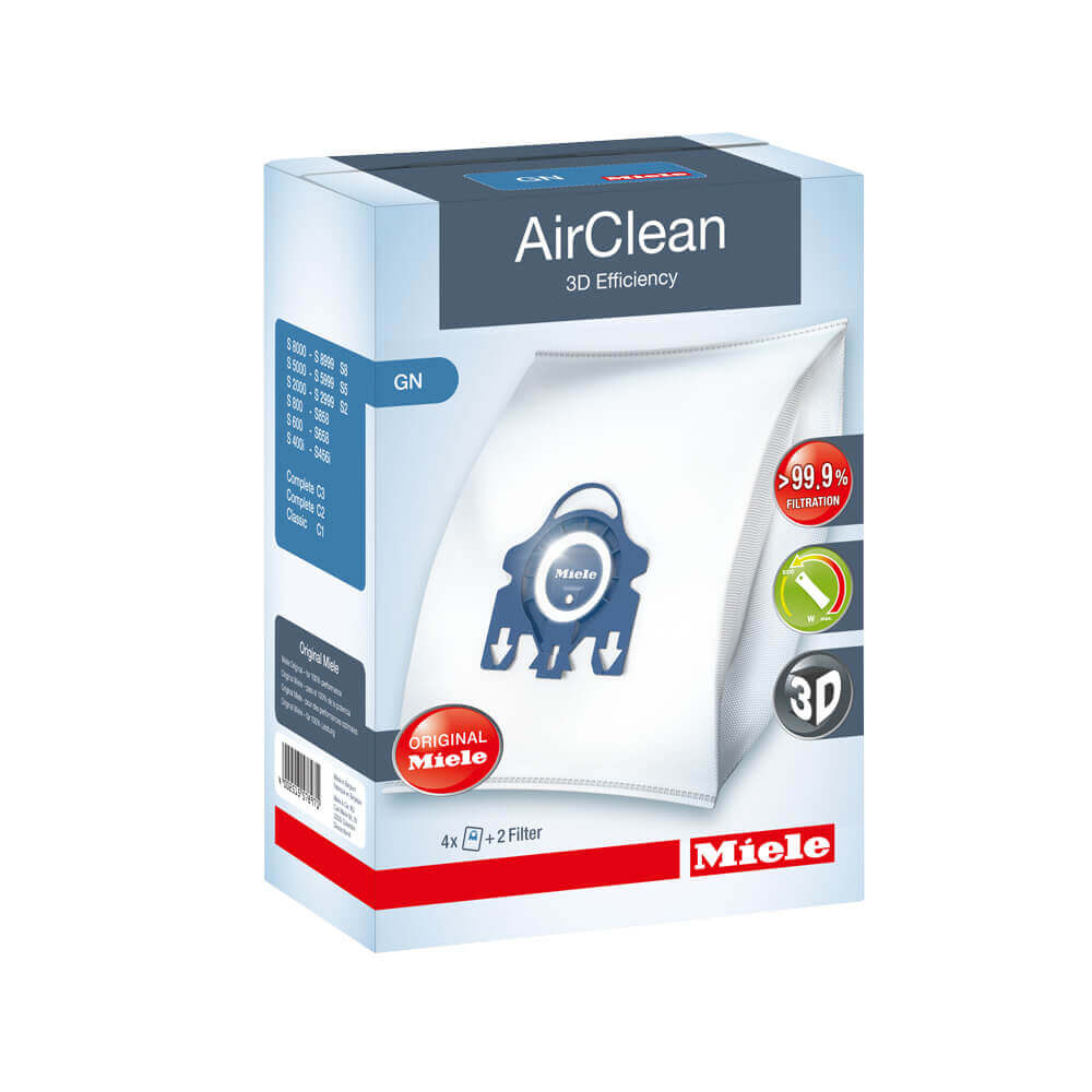 Miele GN AirClean Bags (4pk) Miele GN AirClean Bags (4pk)