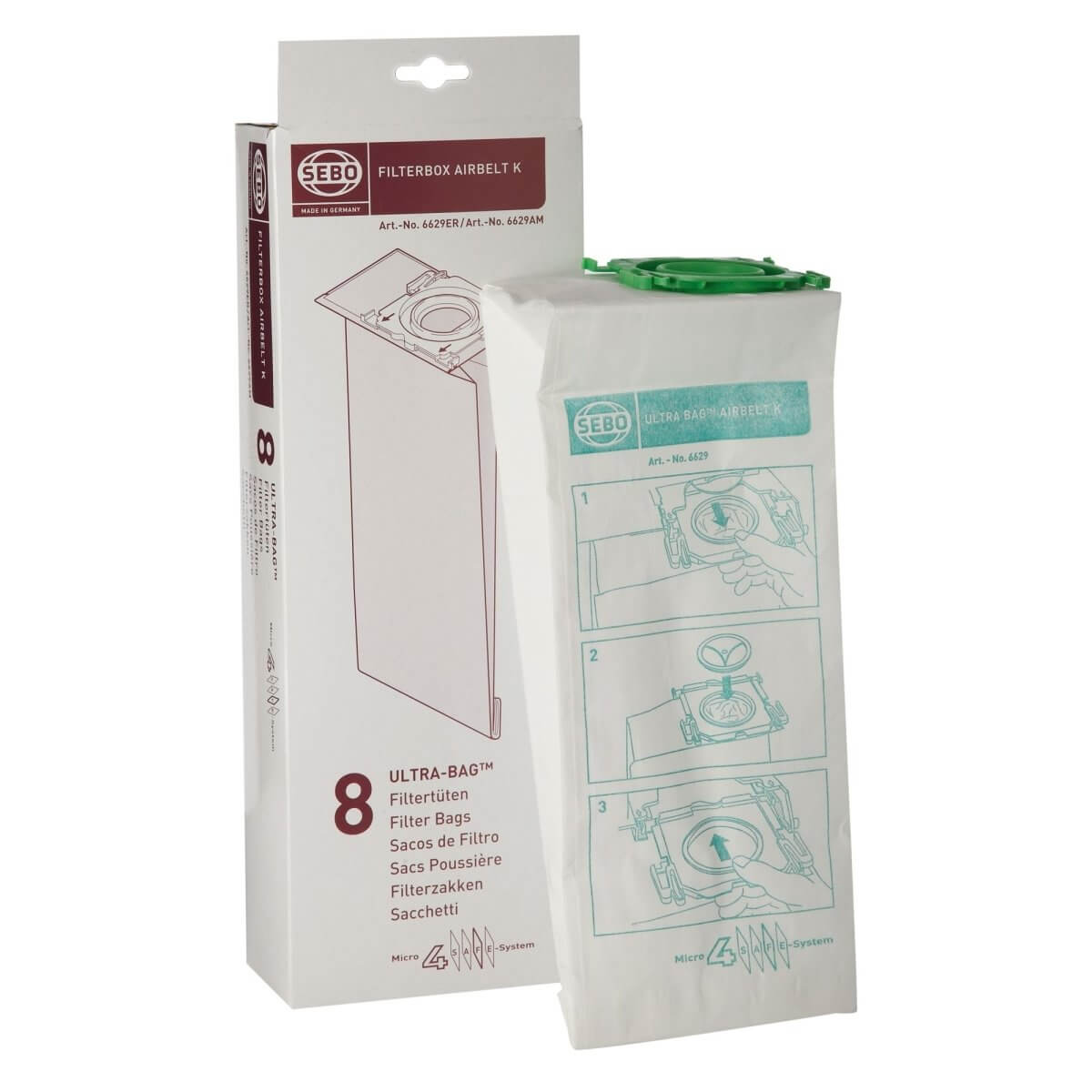 SEBO Bags K (8pk) SEBO Bags K (8pk)