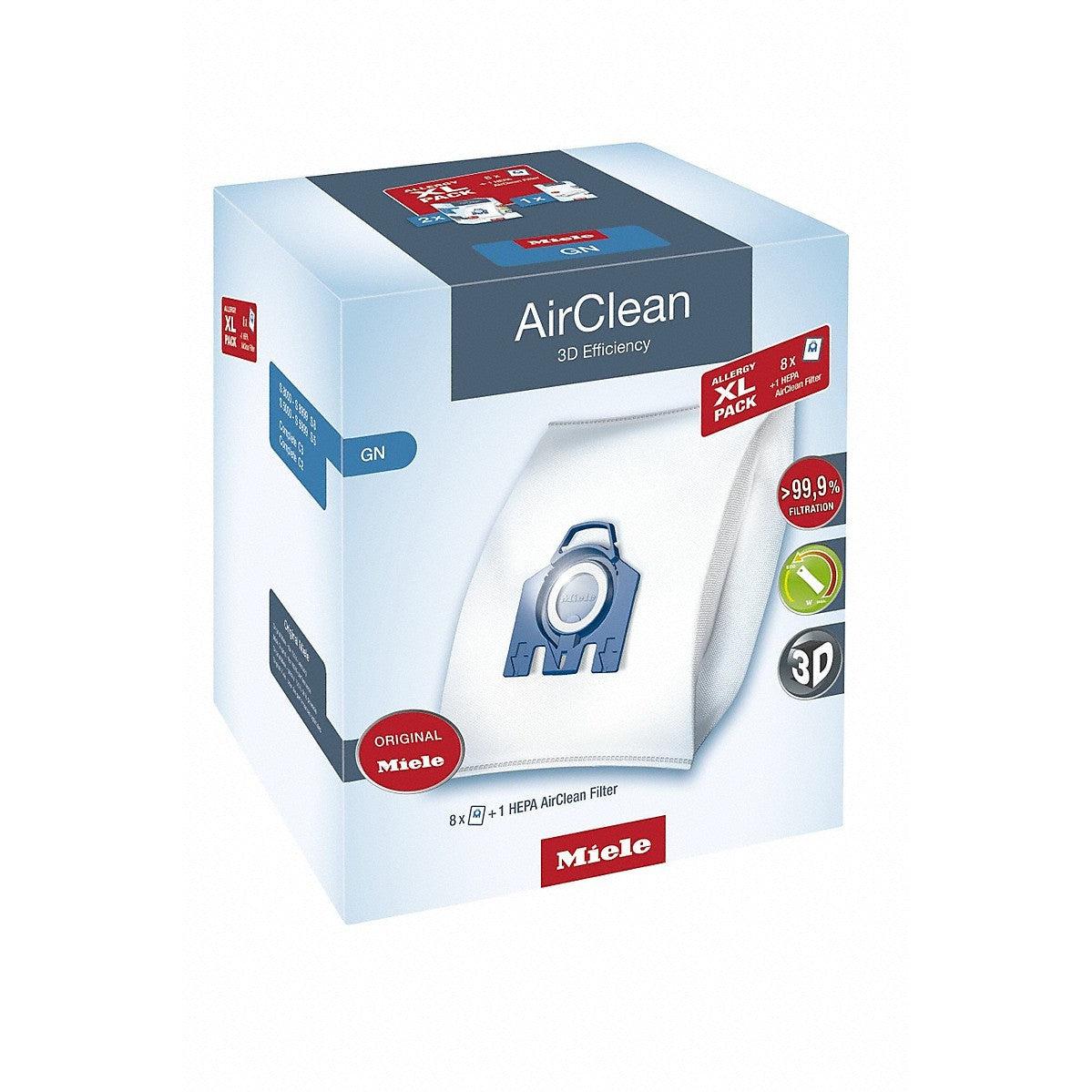 Miele Allergy XL Pack (8 GN Bags, HA50 HEPA Filter)-BestVacuum.com