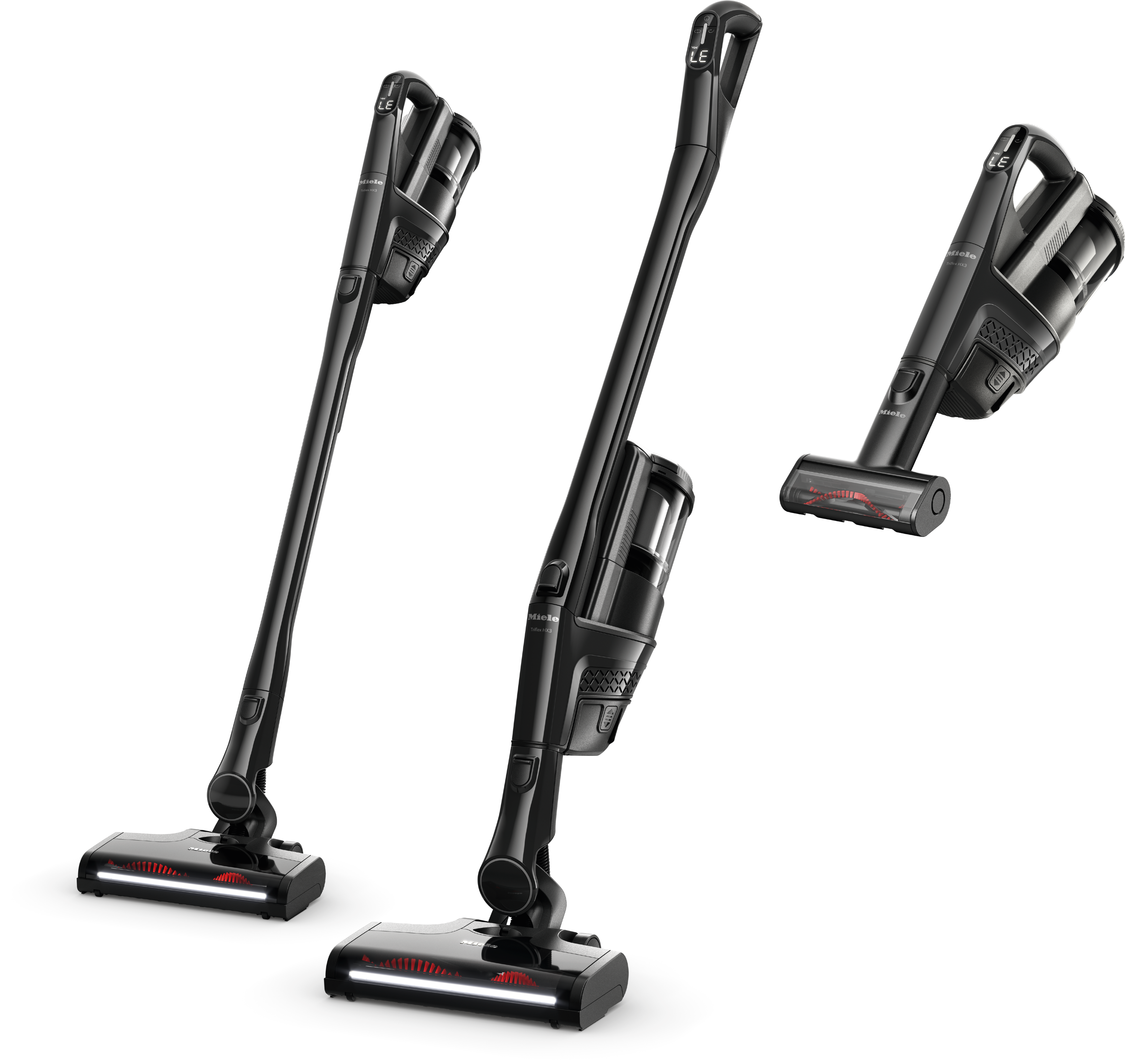 Miele Triflex HX3 Cat & Dog, Obsidian Black - Stick, Cordless Vacuum