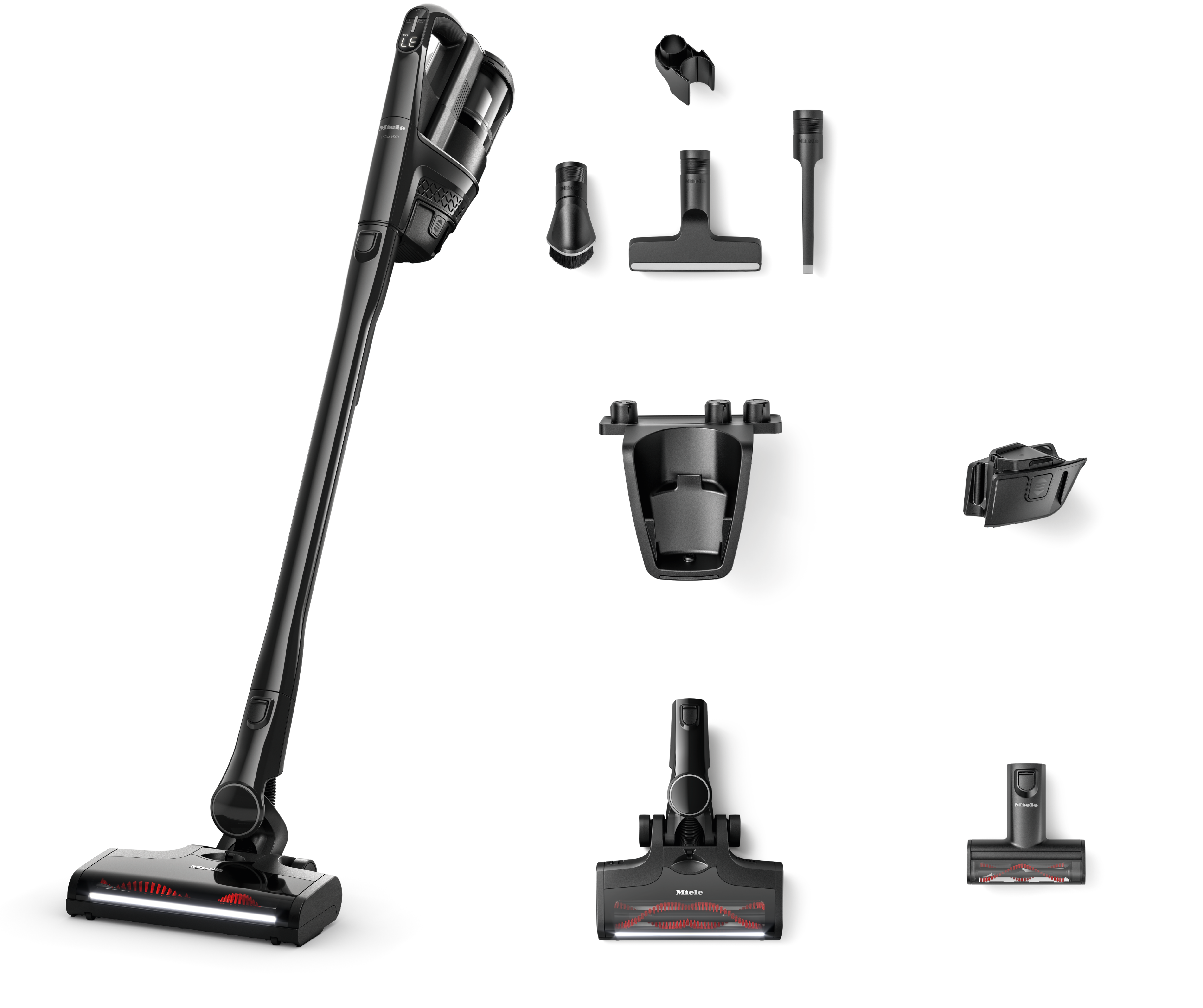 Miele Triflex HX3 Cat & Dog, Obsidian Black - Stick, Cordless Vacuum
