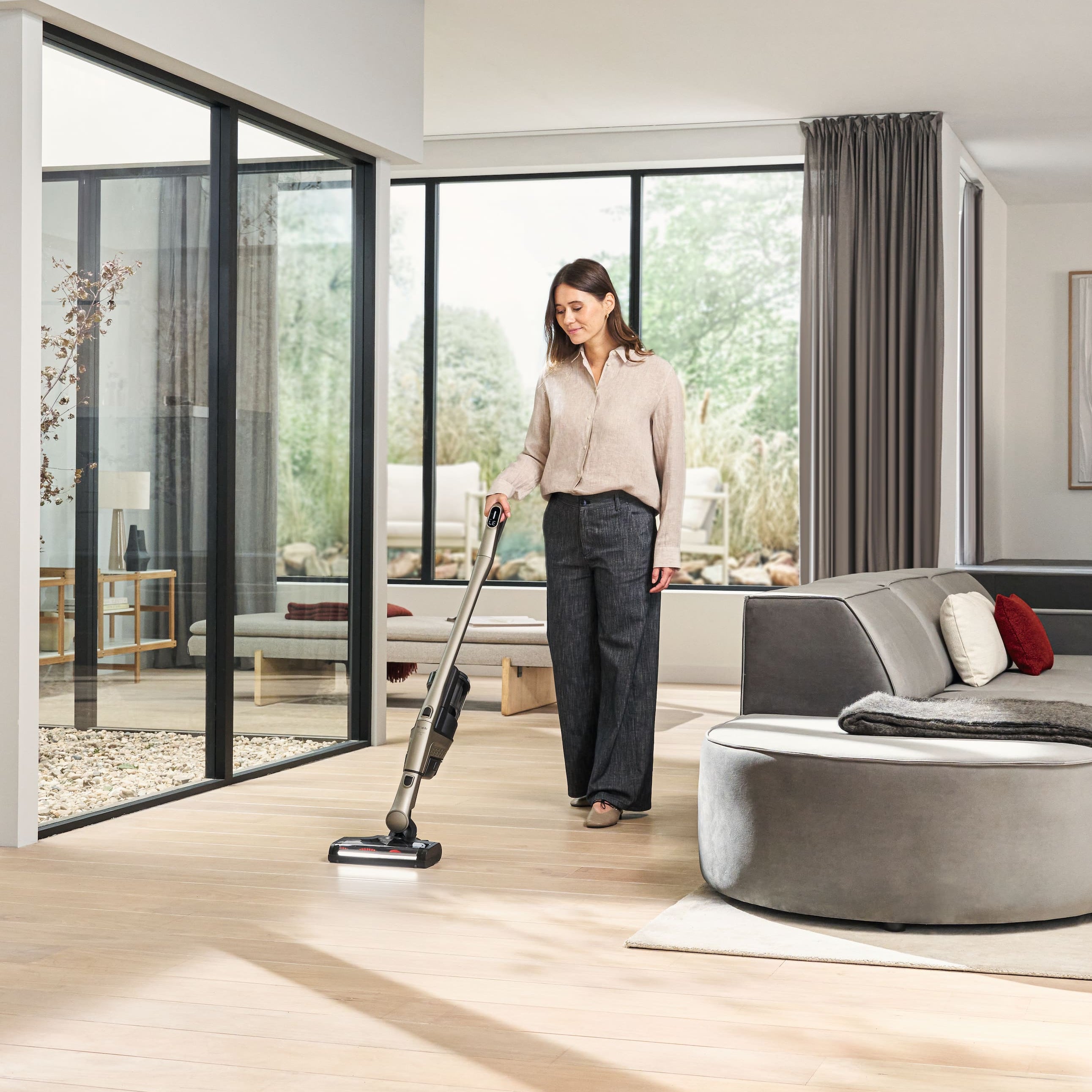 Miele Triflex HX3 Plus, Titanium Pearl - Stick, Cordless Vacuum