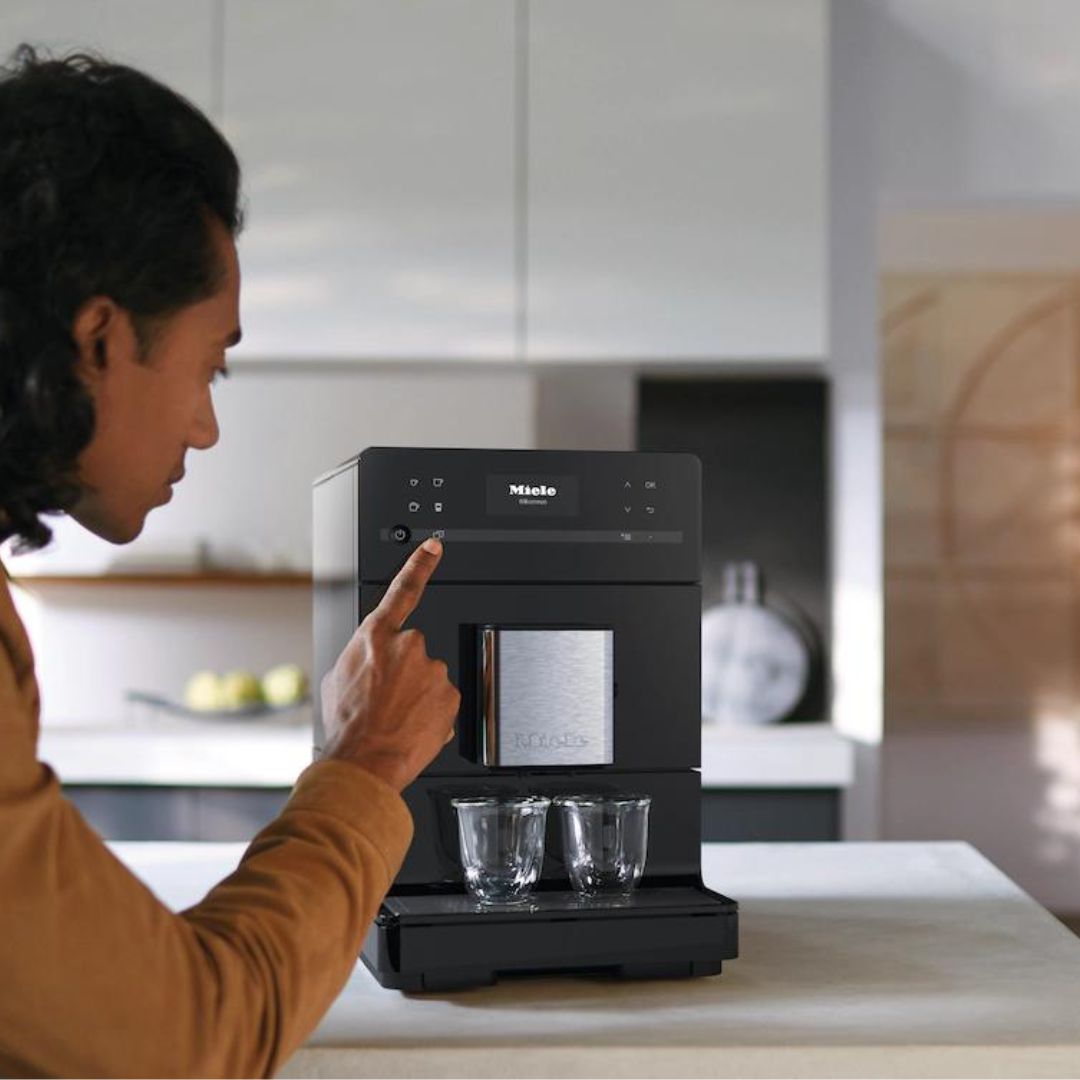 Miele CM 5300 Countertop Coffee Machine - Obsidian Black-BestVacuum.com